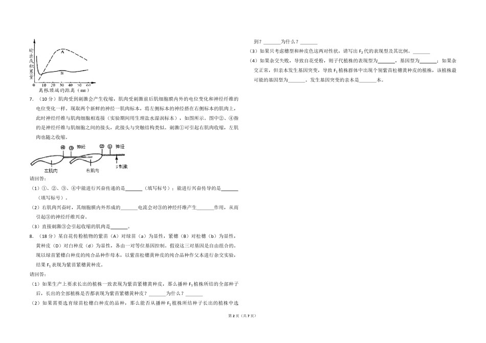 2008年全国统一高考生物试卷（全国卷ⅰ）（含解析版）.pdf_第2页