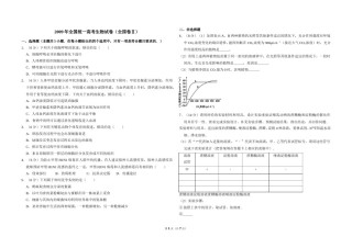 2009年全国统一高考生物试卷（全国卷ⅱ）（含解析版）.doc