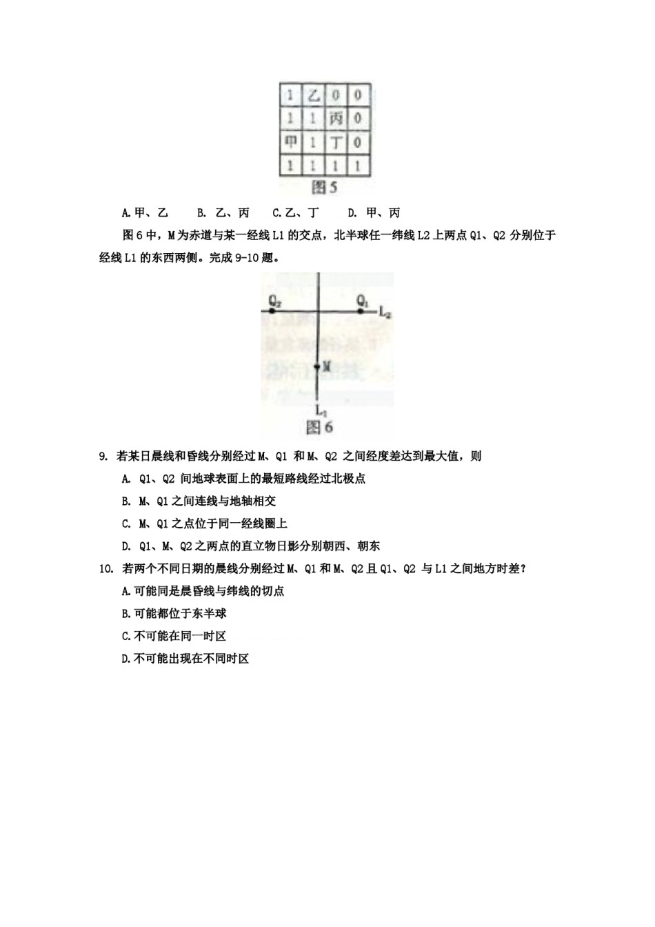 2011年浙江省高考地理（原卷版）.pdf_第2页