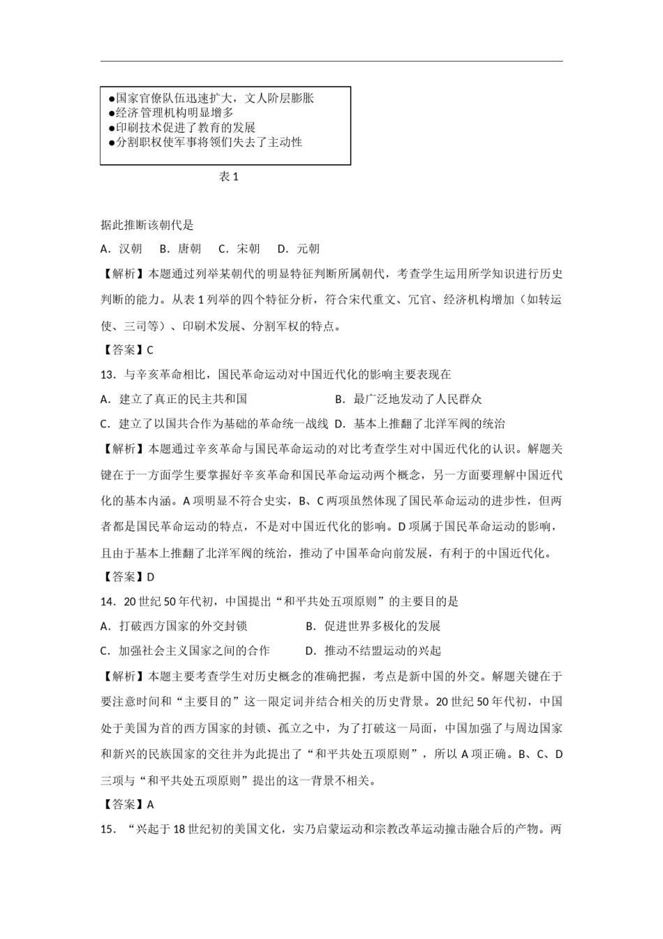 2012年高考真题 历史(山东卷)（含解析版）.docx_第2页