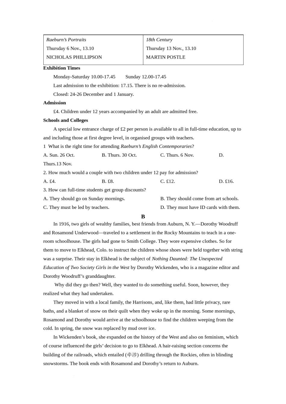 精品解析：2022年全国乙卷英语高考真题（原卷版）.docx_第3页