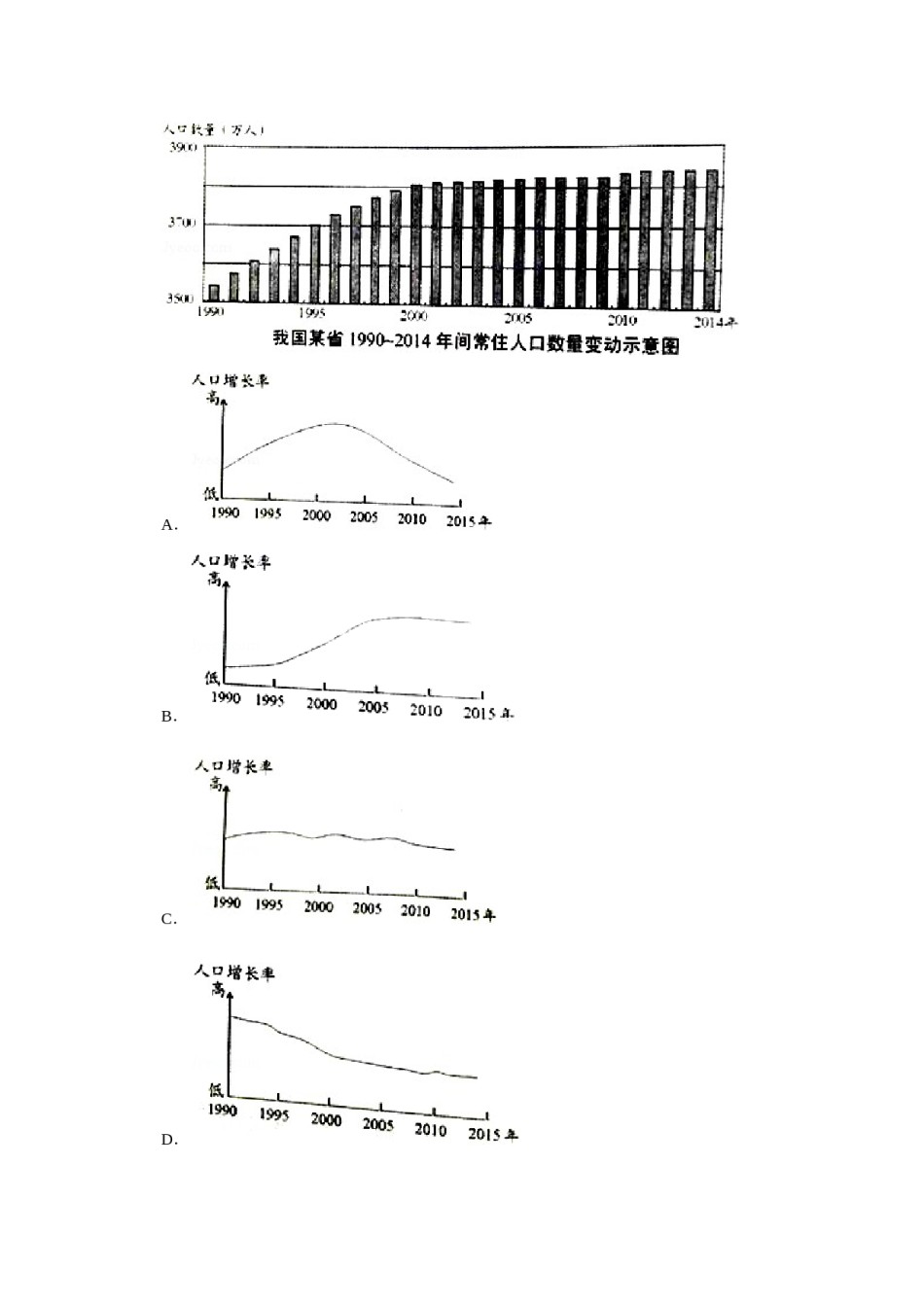 2016年天津市高考地理试卷   .doc_第3页