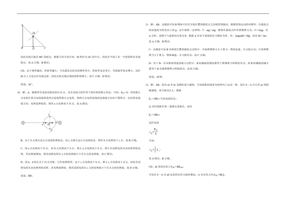2020年高考真题 物理（山东卷)（含解析版）.pdf_第3页