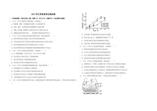 2017年江苏省高考生物试卷   .doc