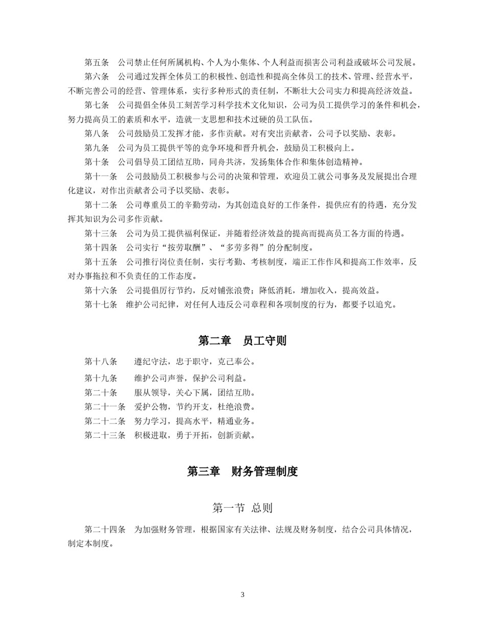 企业管理规章制度范本(全).doc_第3页