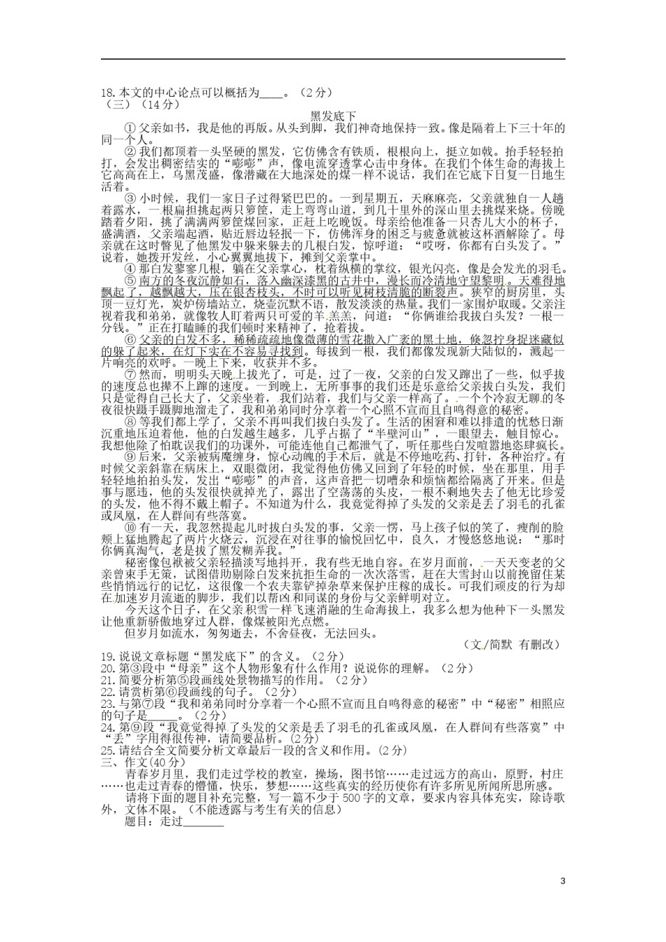 宁夏2015年中考语文真题试题（含扫描答案）.doc_第3页