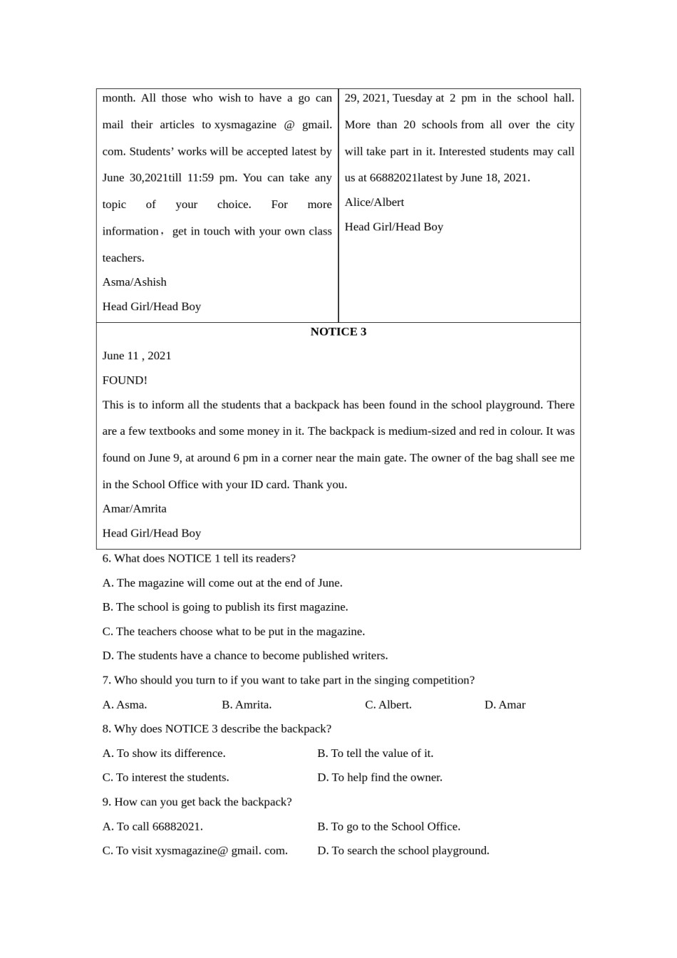 2021年四川省绵阳市英语中考真题（原卷版）.doc_第3页