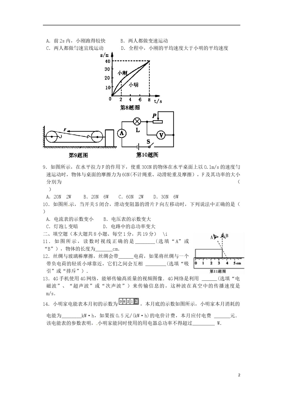 贵州省六盘水市2017年中考理综（物理部分）真题试题（含答案）.DOC_第2页