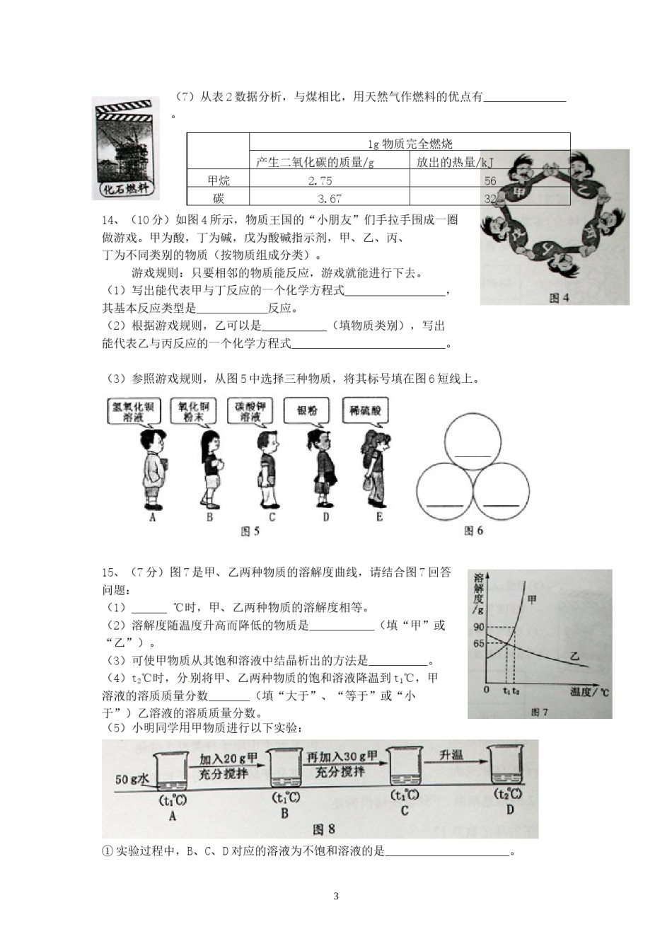2013年福建省福州市中考化学试题(含答案).doc_第3页