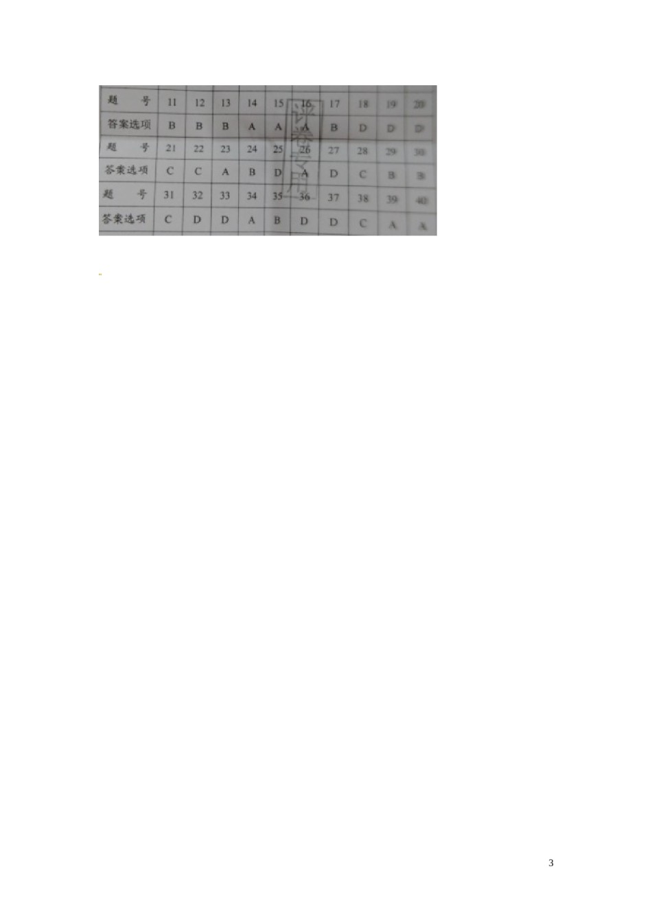 广东省揭阳市2015年中考政治真题试题（扫描版，含答案）.doc_第3页
