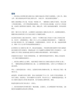 报告