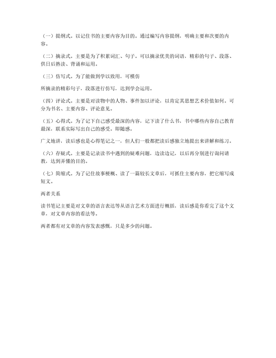 读后感的一般写法_第2页