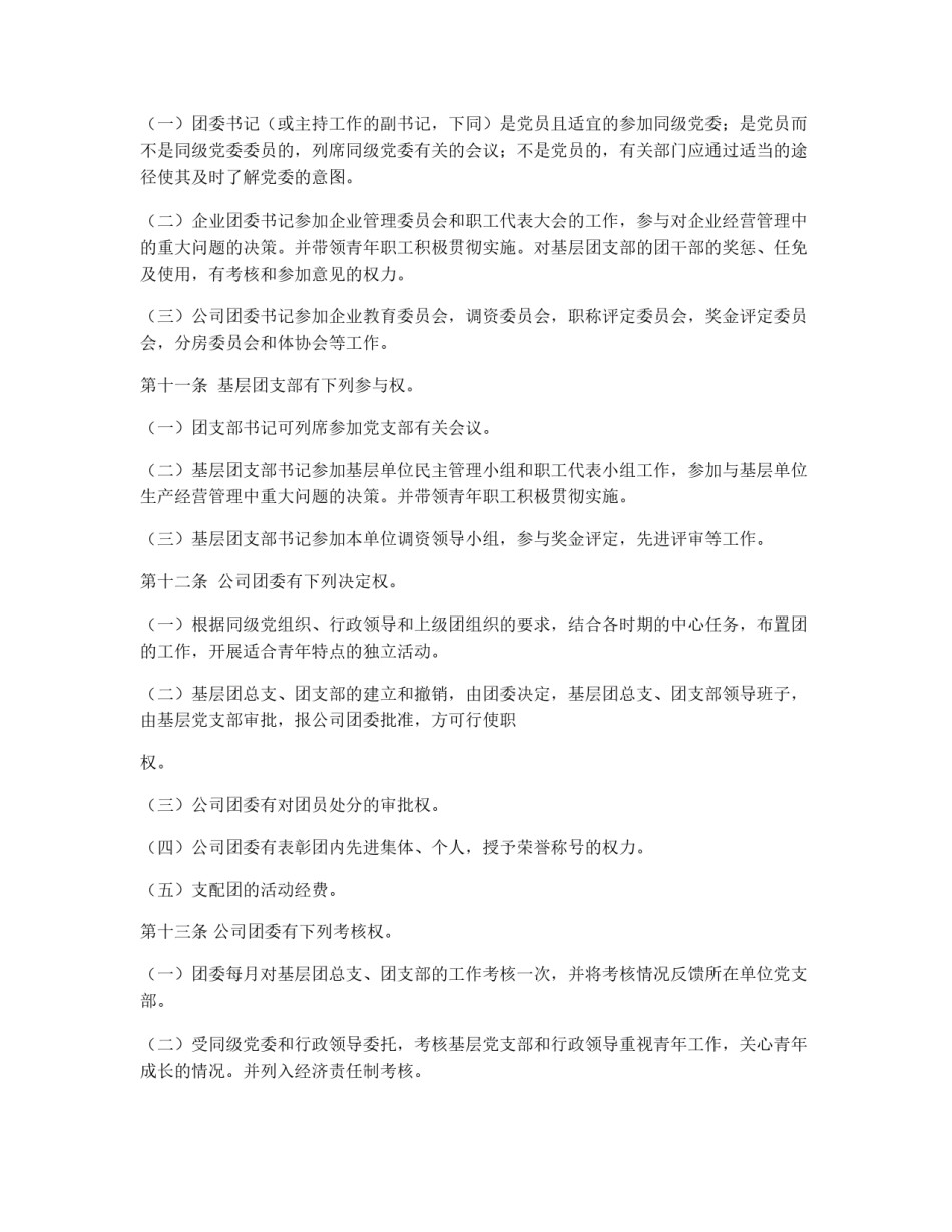 共青团组织条例实施细则_第3页