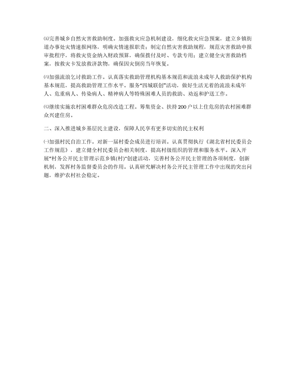 民政工作要点_第2页