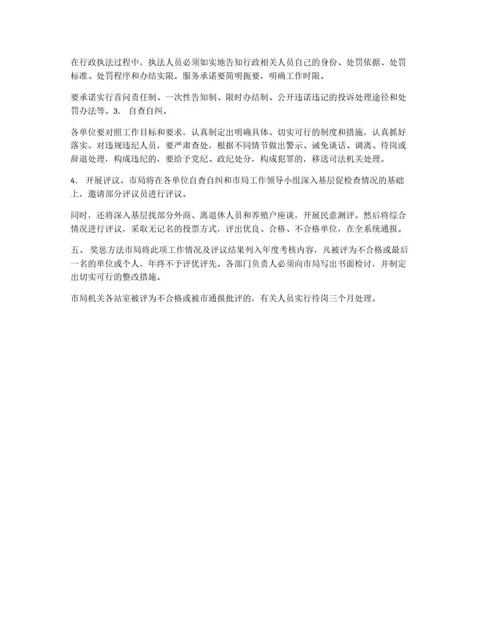 XXX局优质规范服务工作方案_第3页