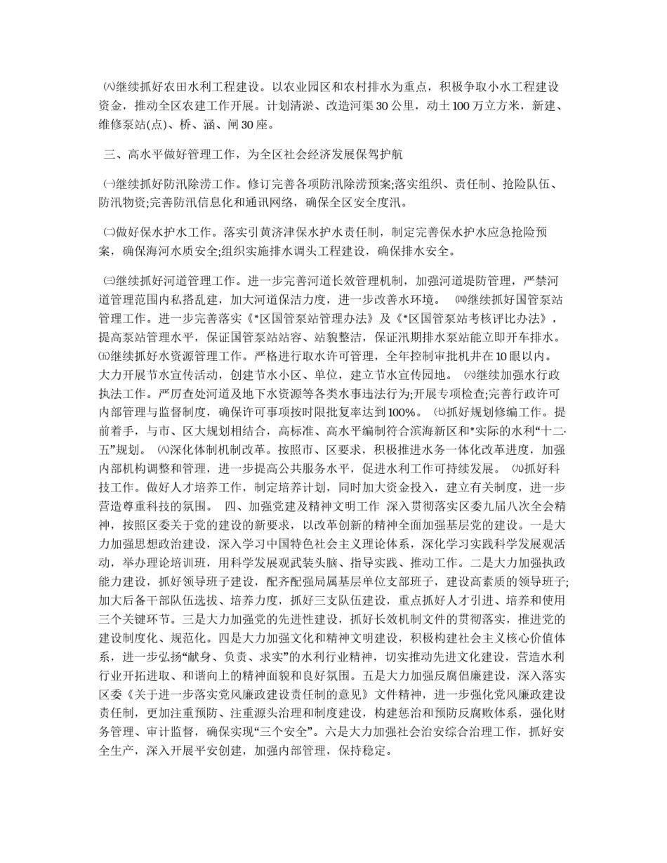 水利局实施工程建设的策划书参考_第2页