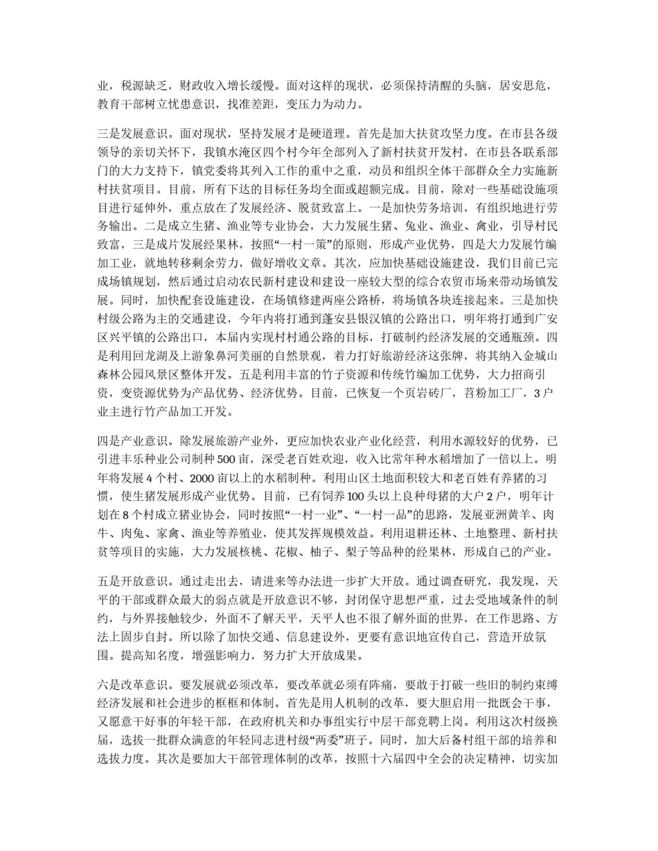 《乡镇党委书记风采》读后感_第2页