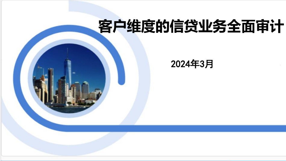 客户维度的信贷业务全面审计.pdf_第1页