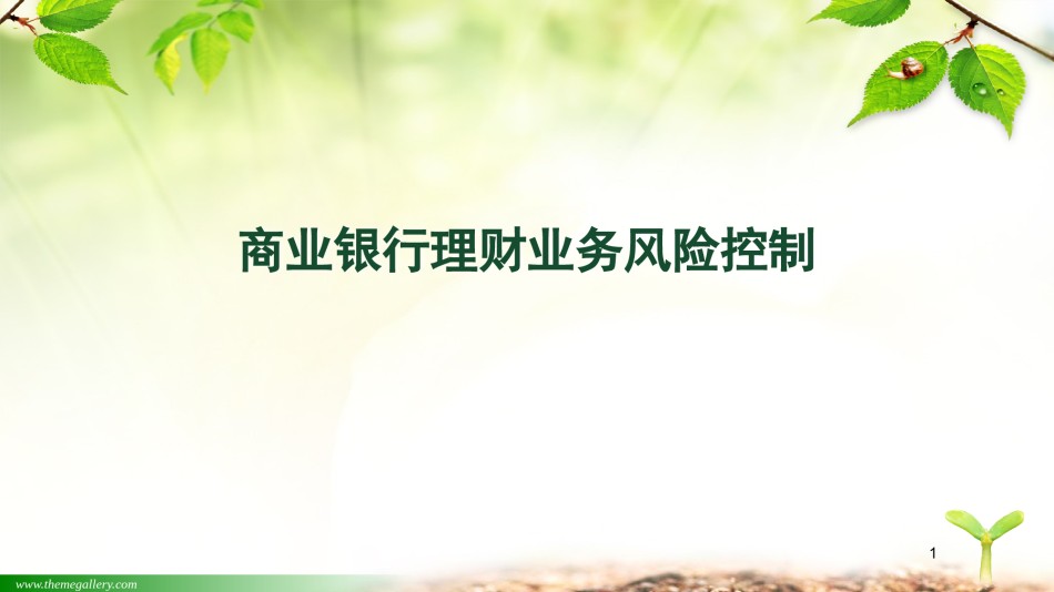 商业银行理财业务风险控制.pptx_第1页