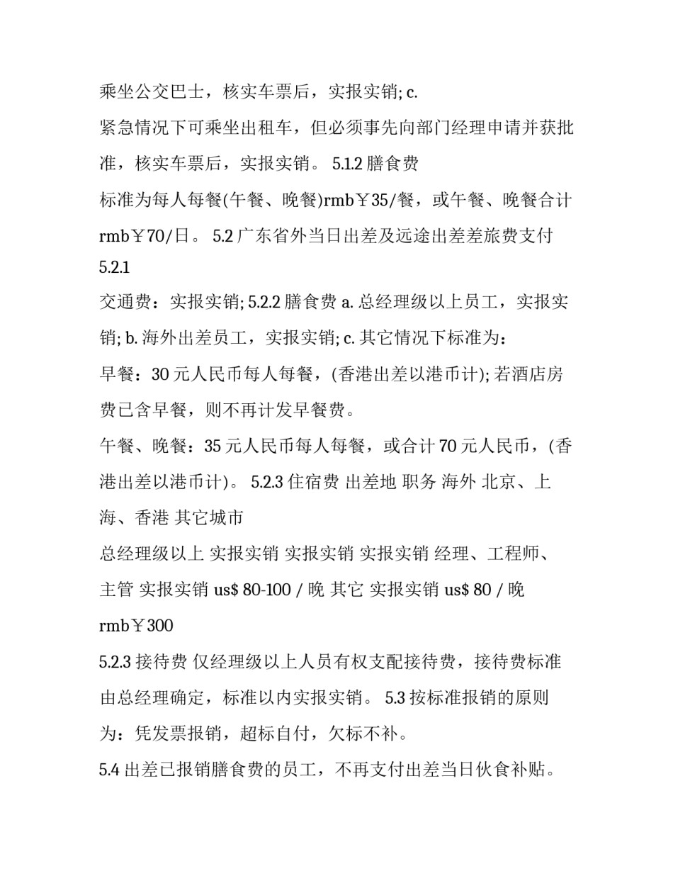 出差经过范文范本 出差请示范文模板(2篇)_第2页