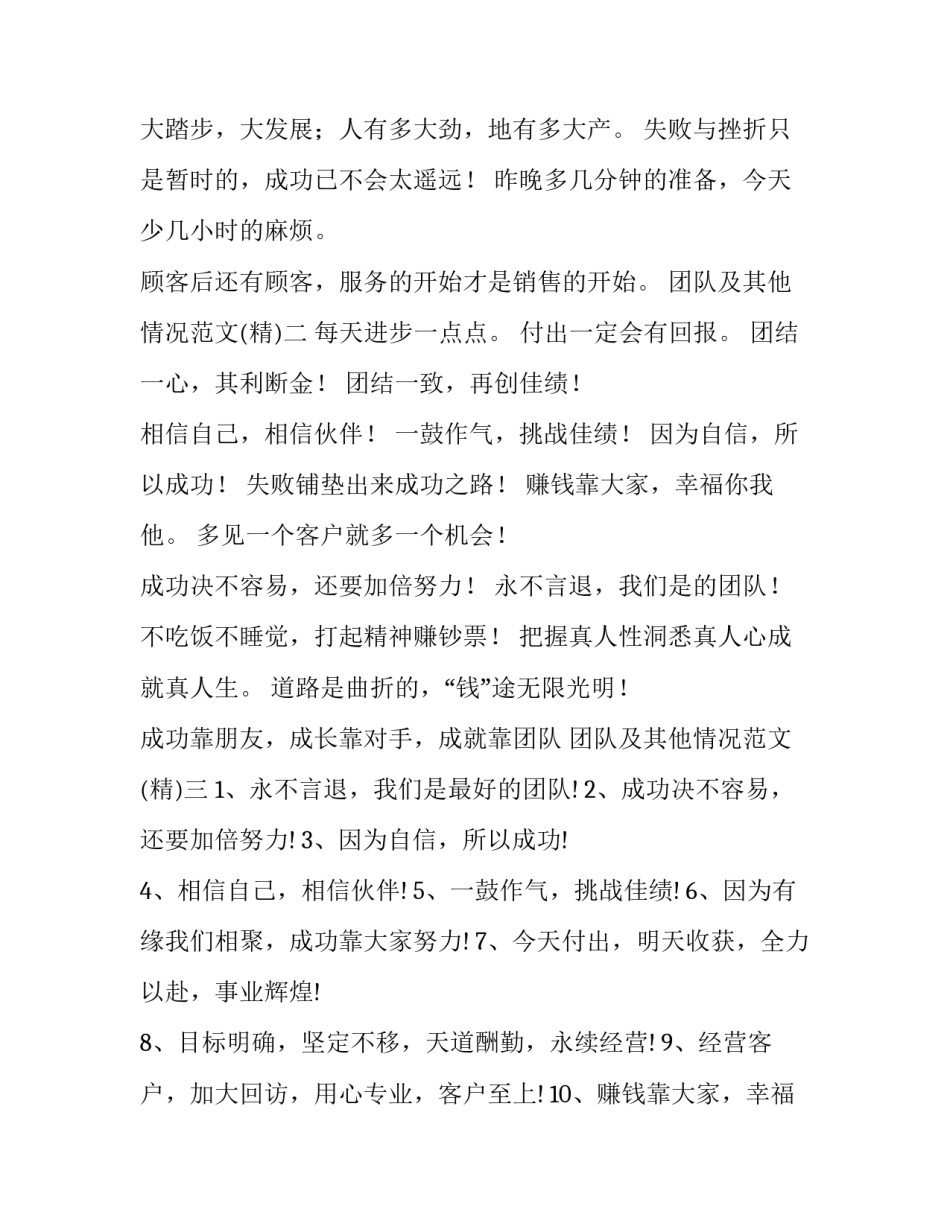 团队及其他情况范文 团队的基本情况怎么写(七篇)_第2页