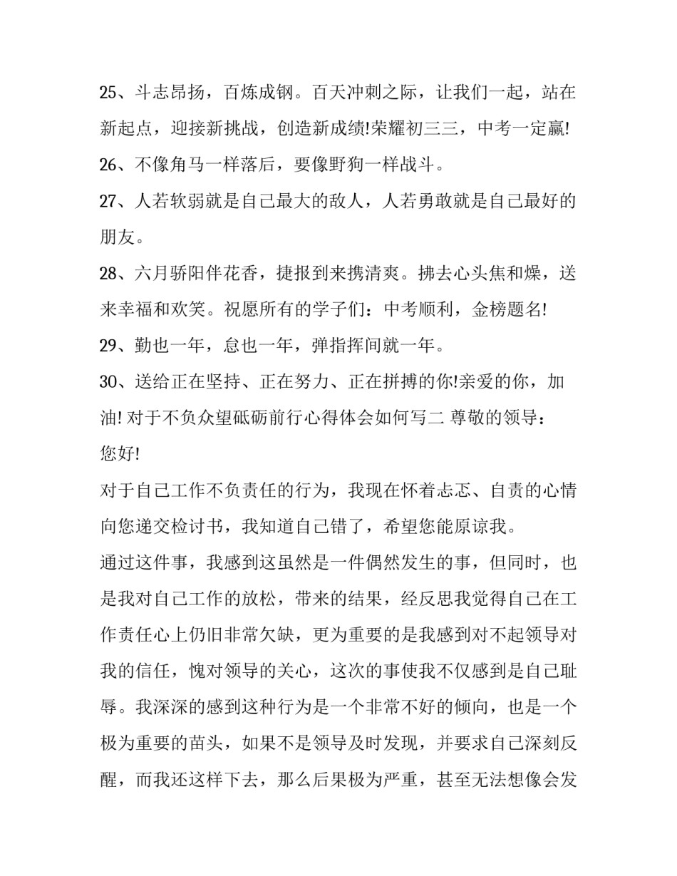 不负众望砥砺前行心得体会如何写 不负所望 砥砺前行(9篇)_第3页