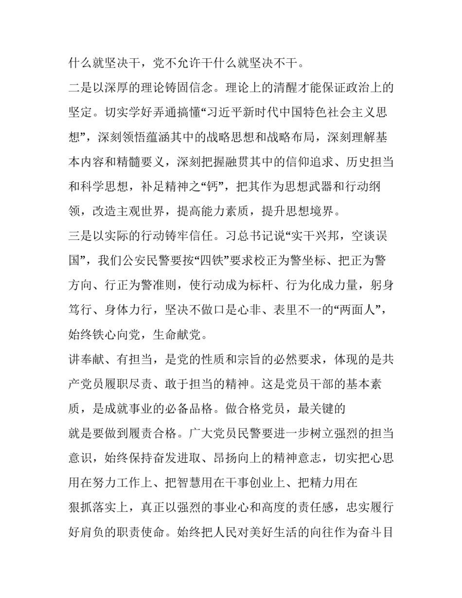 公安纪检督察工作心得体会范文 公安局纪检监察工作总结(3篇)_第3页
