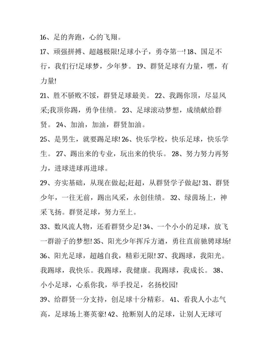 足球项目策划方案范文 足球赛活动策划方案(三篇)_第2页
