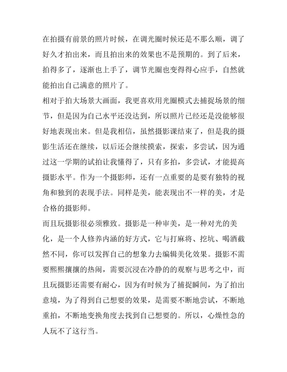 人像摄影说明范文如何写 怎样写摄影的图片说明(八篇)_第2页