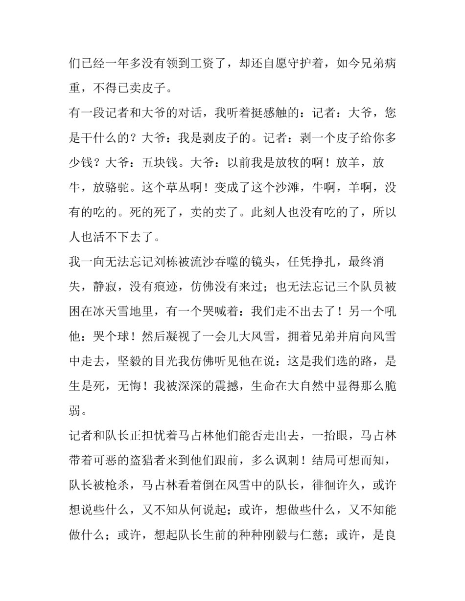 观后感稿纸范文如何写 写观后感的稿纸图片(七篇)_第3页