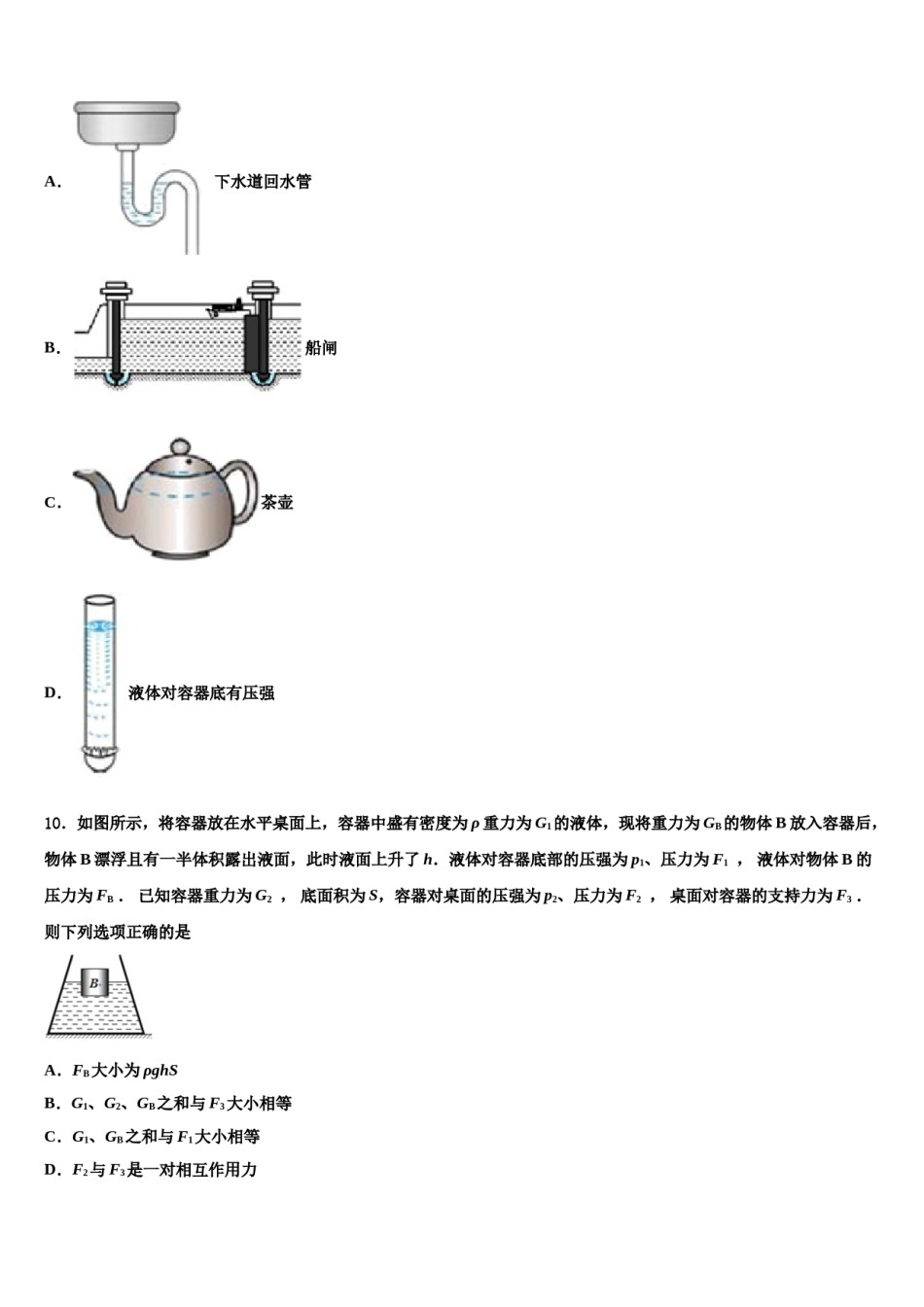 2023-2024学年四川省泸州泸县联考八下物理期末质量跟踪监视试题含解析.doc_第3页