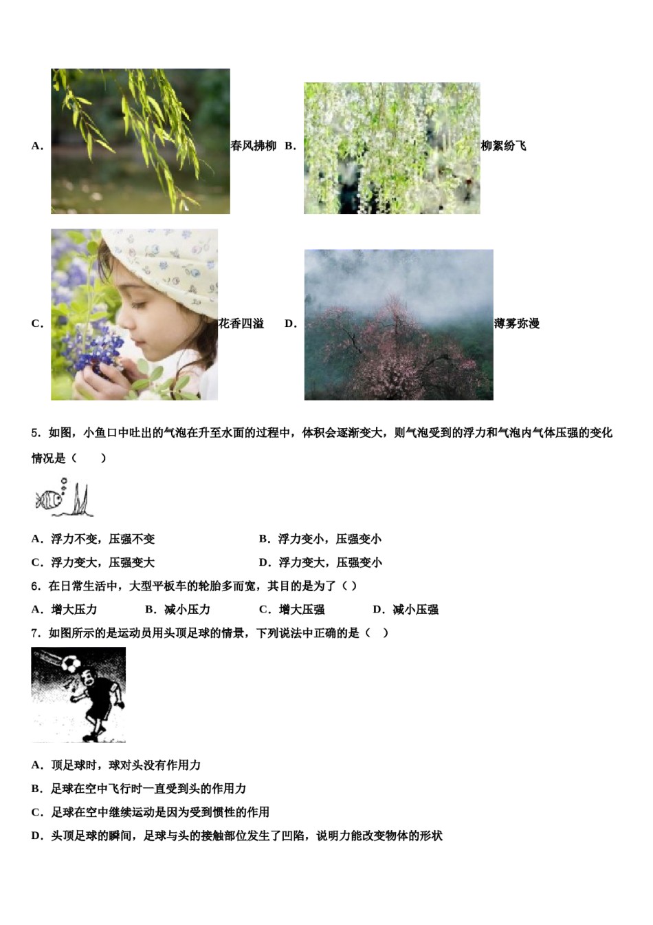 2024届北京临川学校八年级物理第二学期期末综合测试试题含解析.doc_第2页