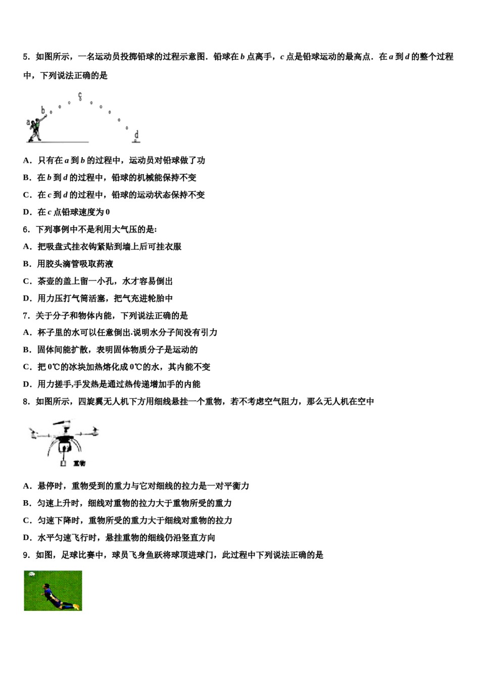 2024届河南省偃师市八年级物理第二学期期末经典试题含解析.doc_第2页