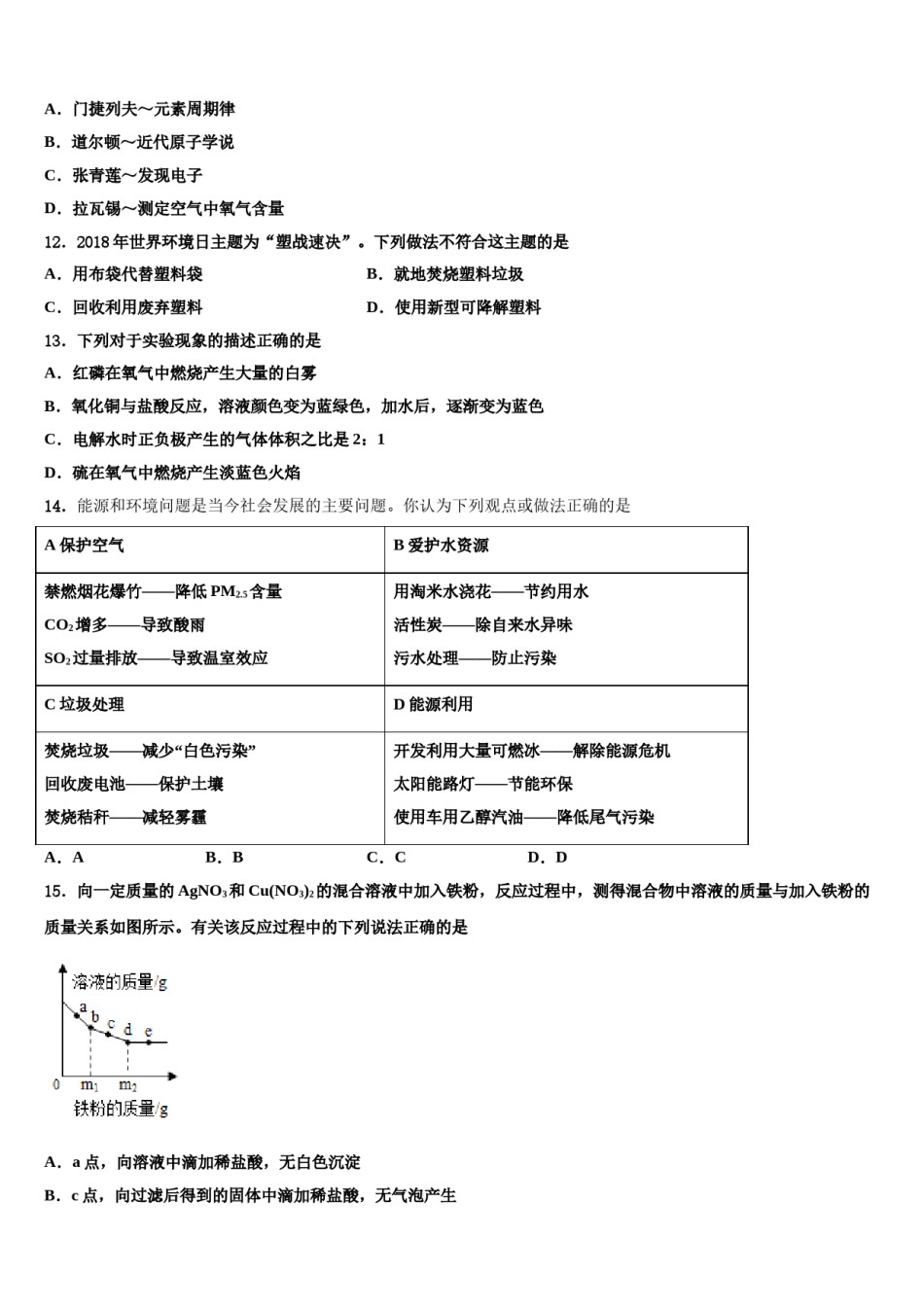 2023-2024学年南京市建邺区重点名校中考化学押题卷含解析.doc_第3页