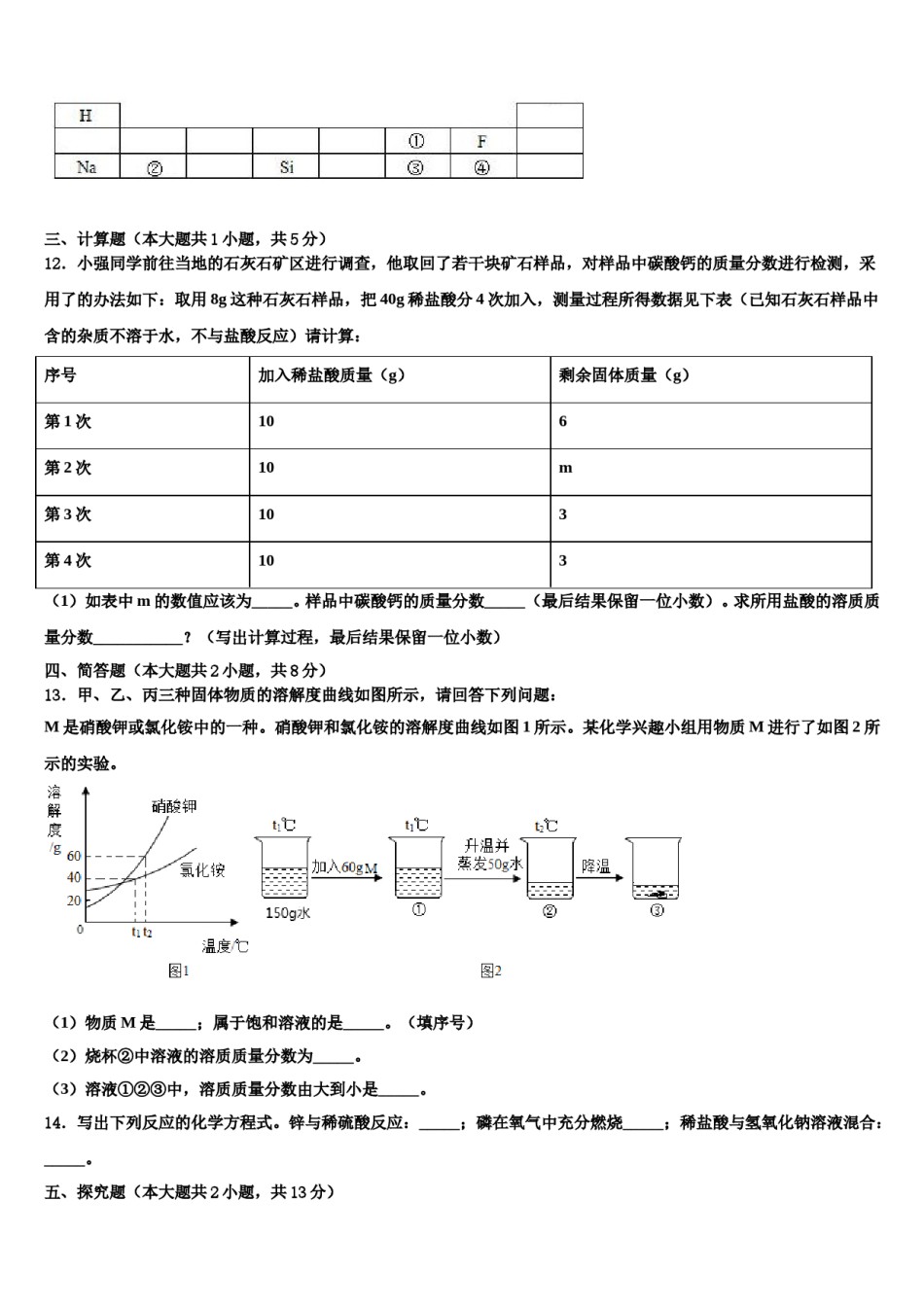 2023-2024学年吉林省前郭尔罗斯蒙古族自治县重点中学中考化学最后一模试卷含解析.doc_第3页