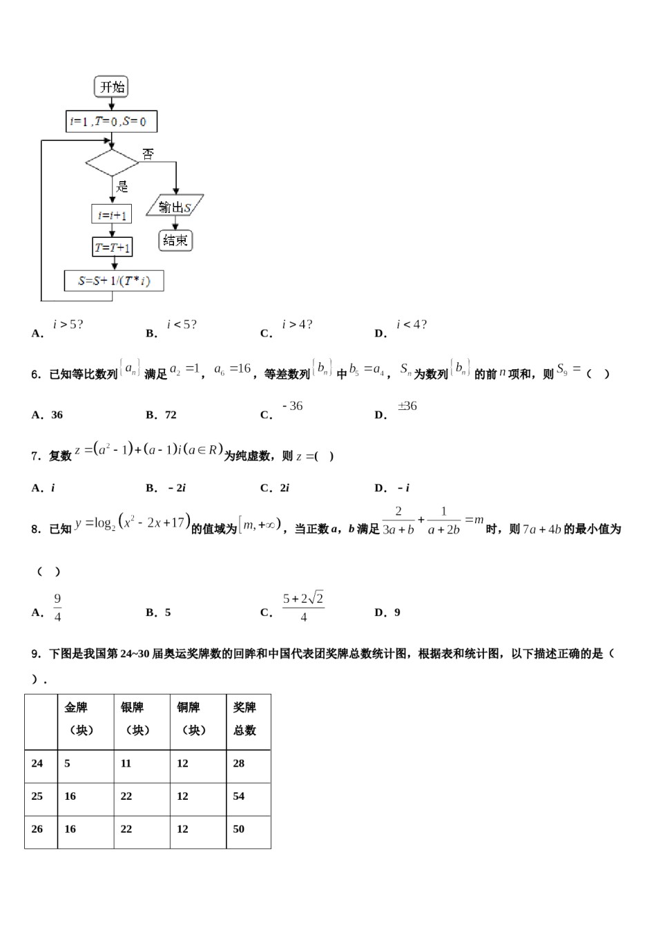 江西省新余市2024年高考考前提分数学仿真卷含解析.doc_第2页