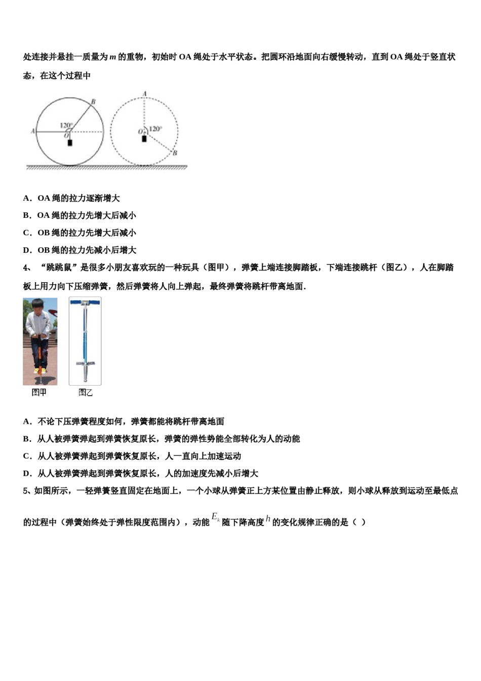 2024年丽江市重点中学高考物理三模试卷含解析.doc_第2页