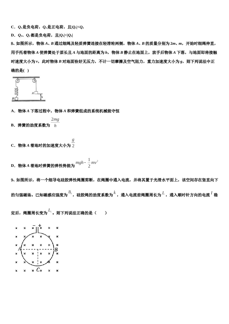 2024年广东省龙川县第一中学高三压轴卷物理试卷含解析.doc_第3页