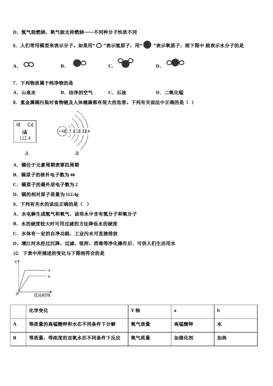 2023-2024学年江苏省盐城市滨海县化学九年级第一学期期末统考试题含解析.doc_第2页