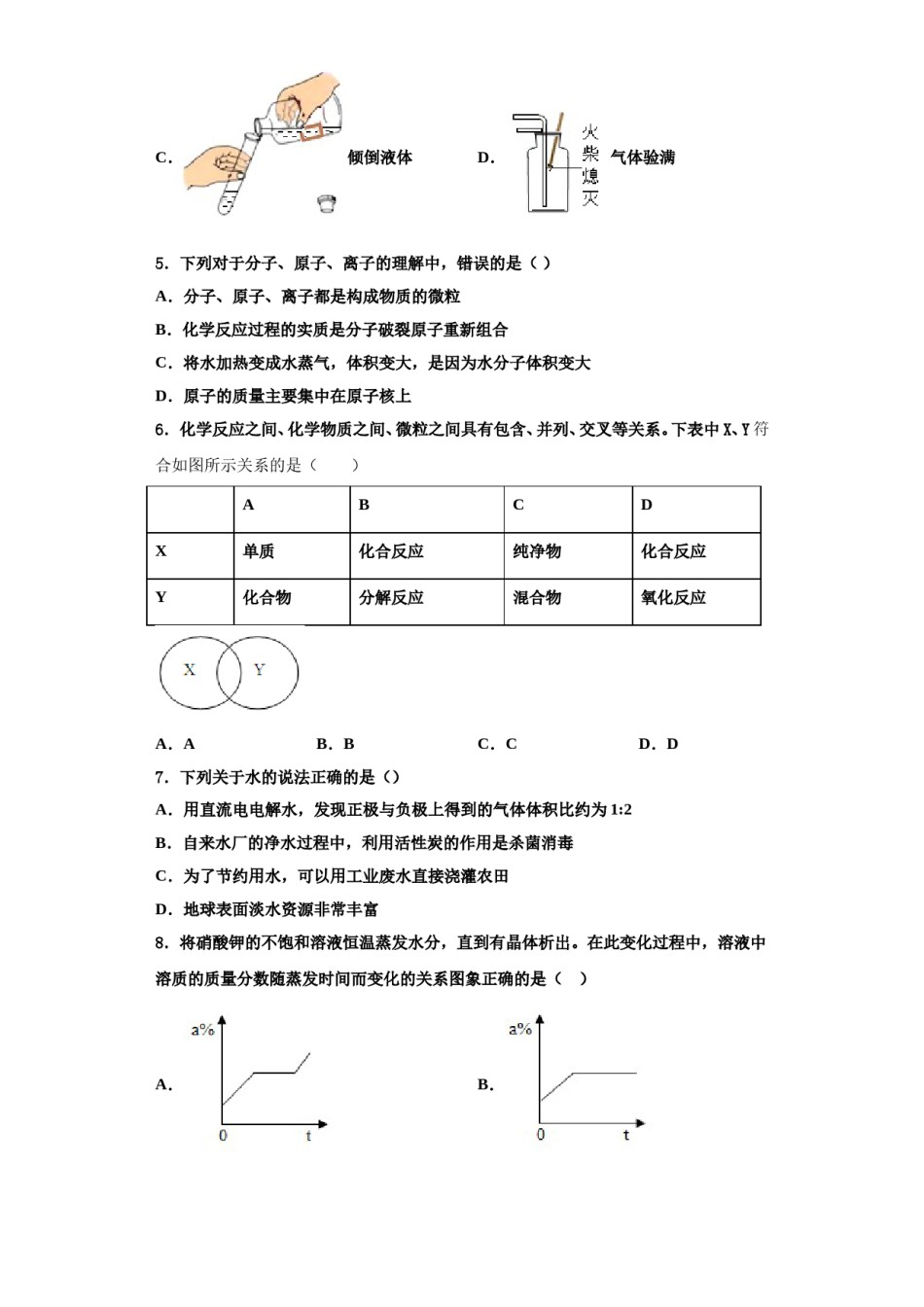 2023-2024学年江苏省苏南五市联考九年级化学第一学期期中经典试题含解析.doc_第2页