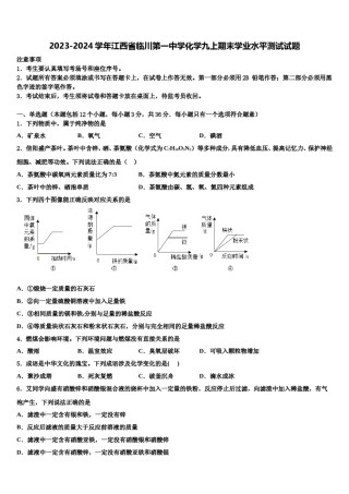 2023-2024学年江西省临川第一中学化学九上期末学业水平测试试题含解析.doc