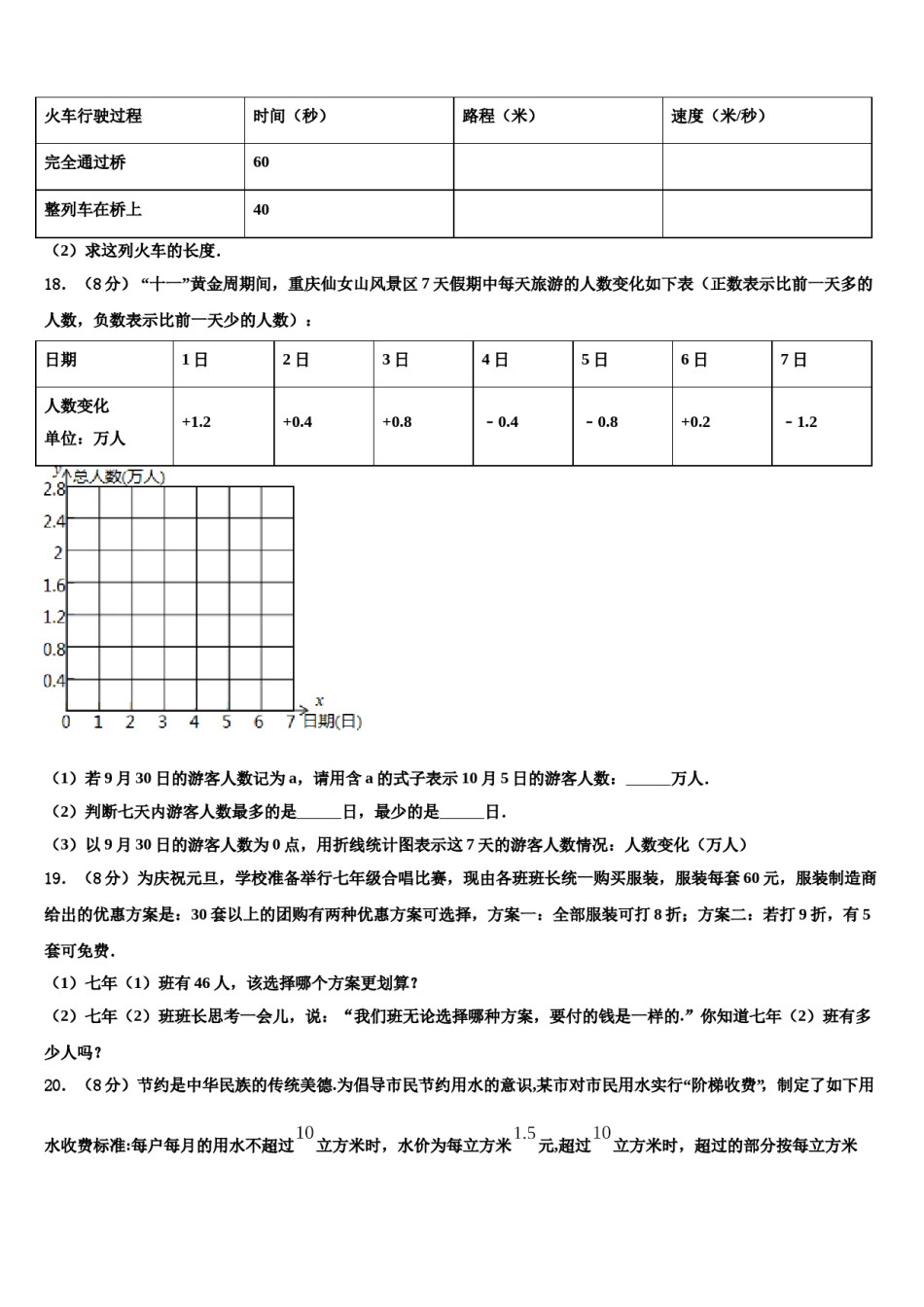 江苏省扬州市江都区十校联考2023-2024学年数学七年级第一学期期末学业水平测试试题含解析.doc_第3页