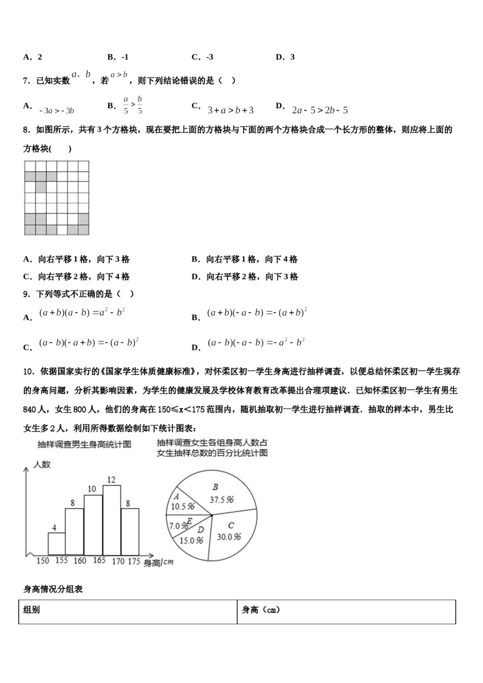 2023-2024学年期河南省南阳市南召县七年级数学第二学期期末达标检测模拟试题含解析.doc_第2页