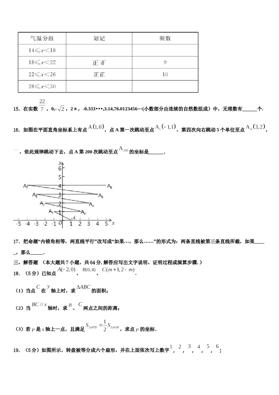 河北省邯郸市馆陶县魏僧寨中学2024年数学七下期末复习检测模拟试题含解析.doc_第3页