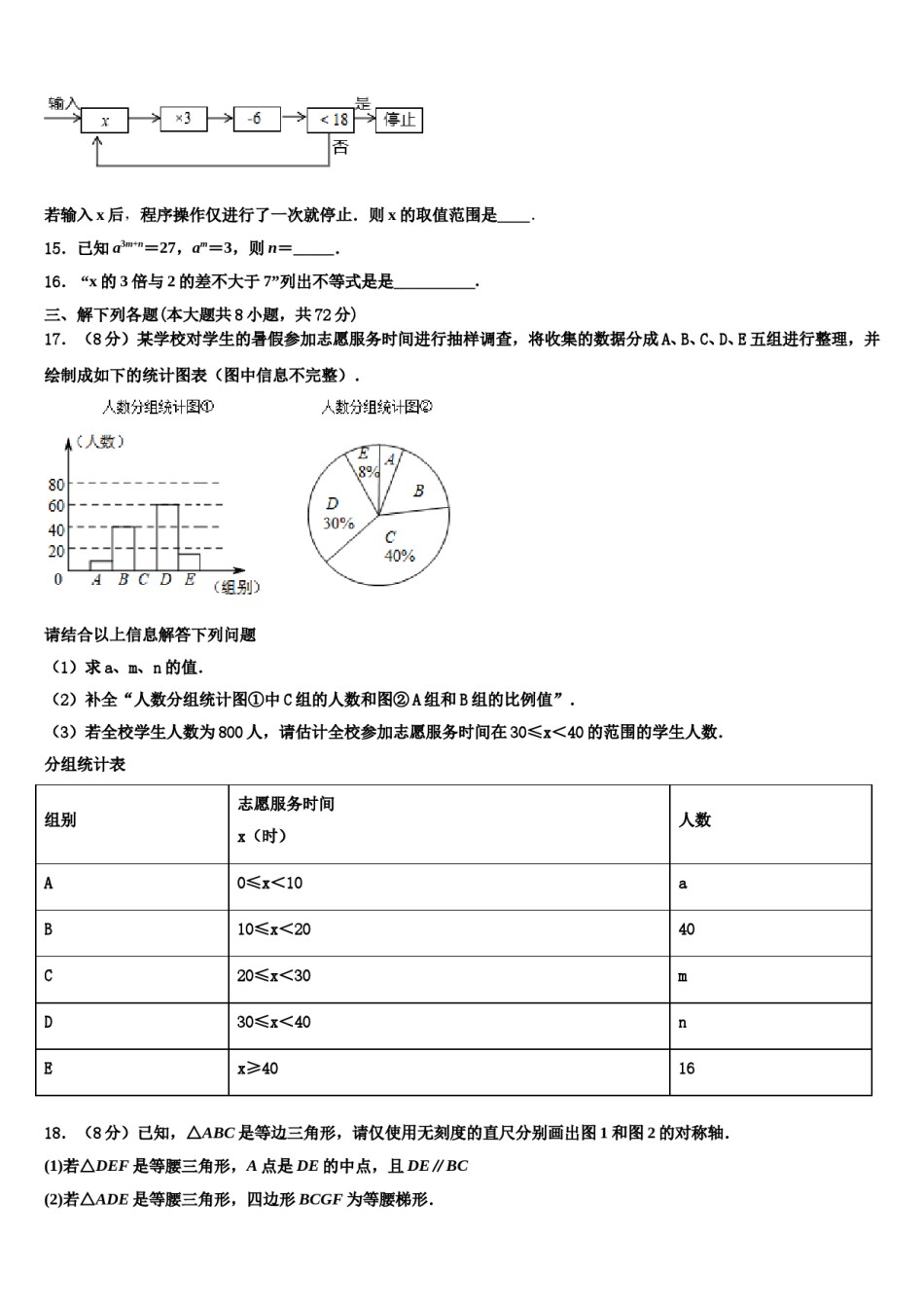 河南省滑县2023-2024学年七年级数学第二学期期末检测模拟试题含解析.doc_第3页
