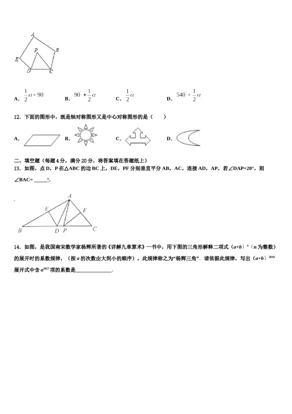 湖北省武汉市洪山高级中学2023-2024学年数学七下期末复习检测试题含解析.doc_第3页