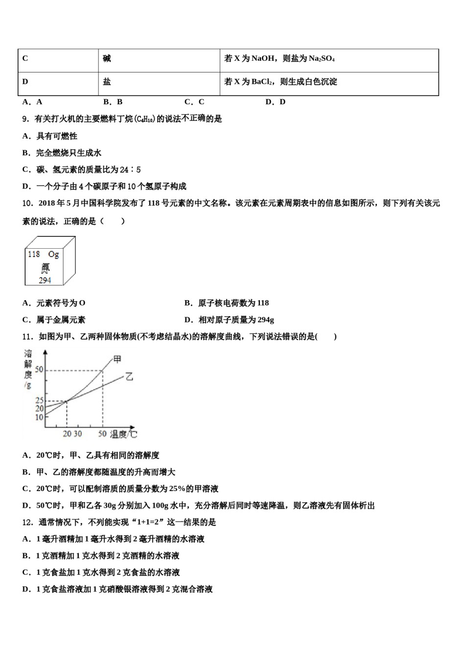 2023-2024学年山东省潍坊高新技术产业开发区中考猜题化学试卷含解析.doc_第3页