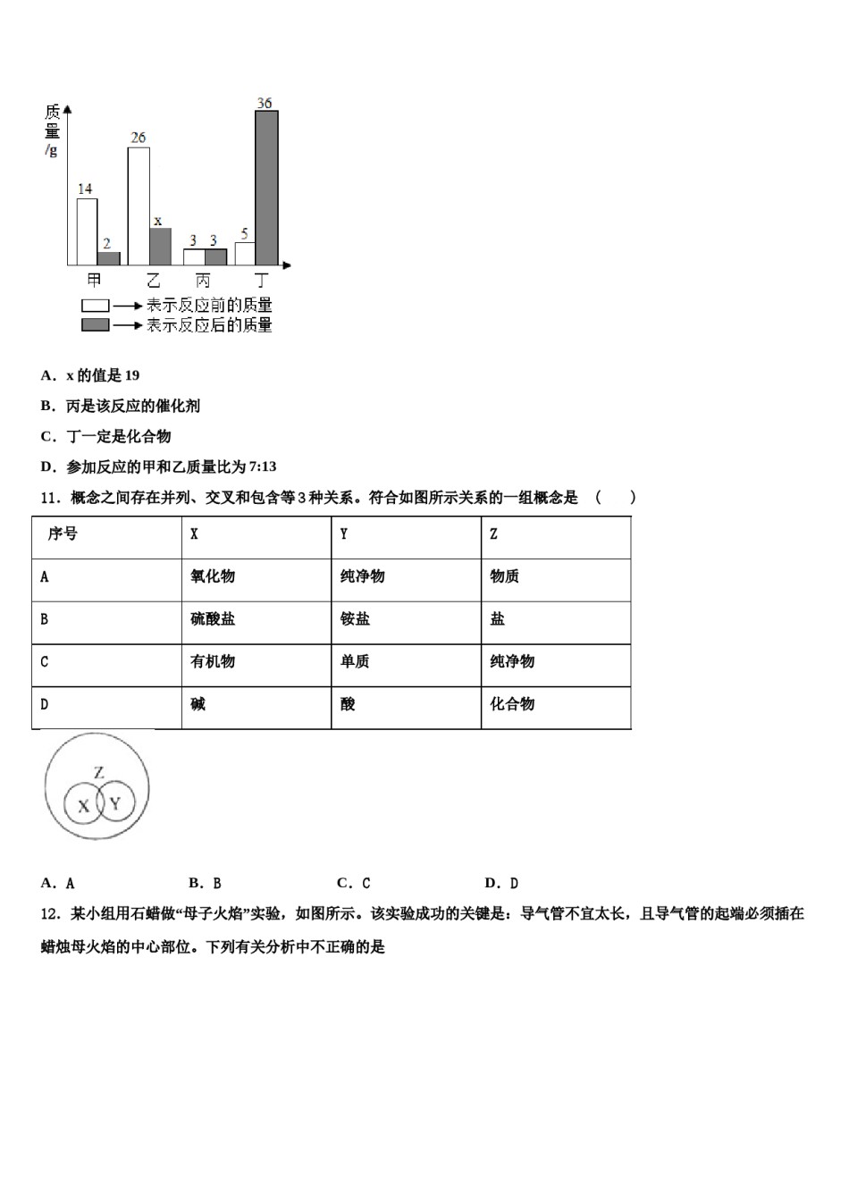 2023-2024学年山东省蒙阴县中考联考化学试题含解析.doc_第3页