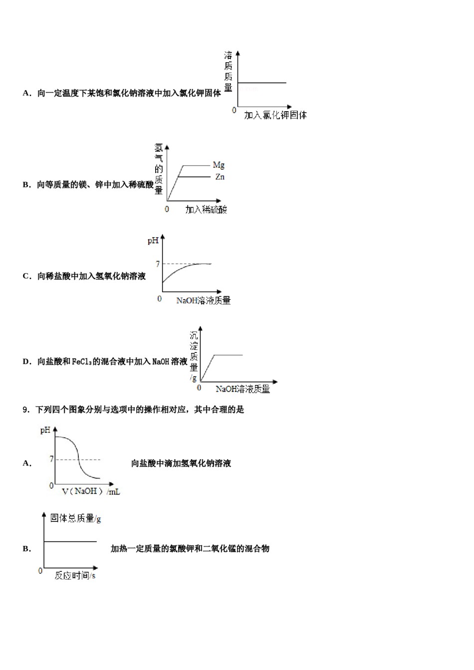 2023-2024学年广东省广州市天河区达标名校中考适应性考试化学试题含解析.doc_第3页