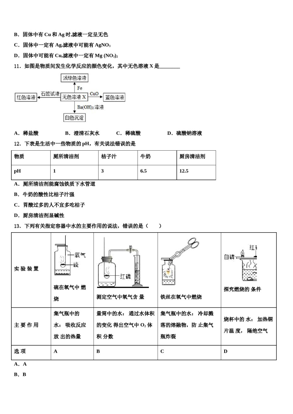 2023-2024学年广西南宁市第四十七中学中考化学最后冲刺浓缩精华卷含解析.doc_第3页